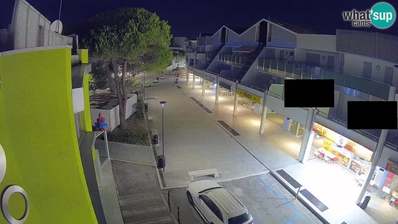 Web kamera Bibione – Trgovačka ulica uživo