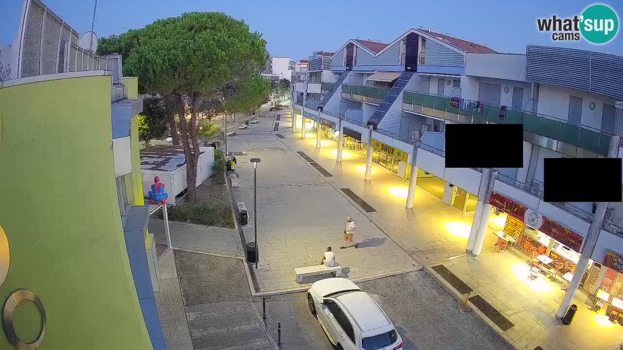 Webcam Calle Comercial de Bibione – En Directo