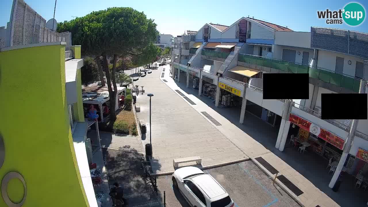 Webcam Via dello Shopping Bibione – Diretta Live
