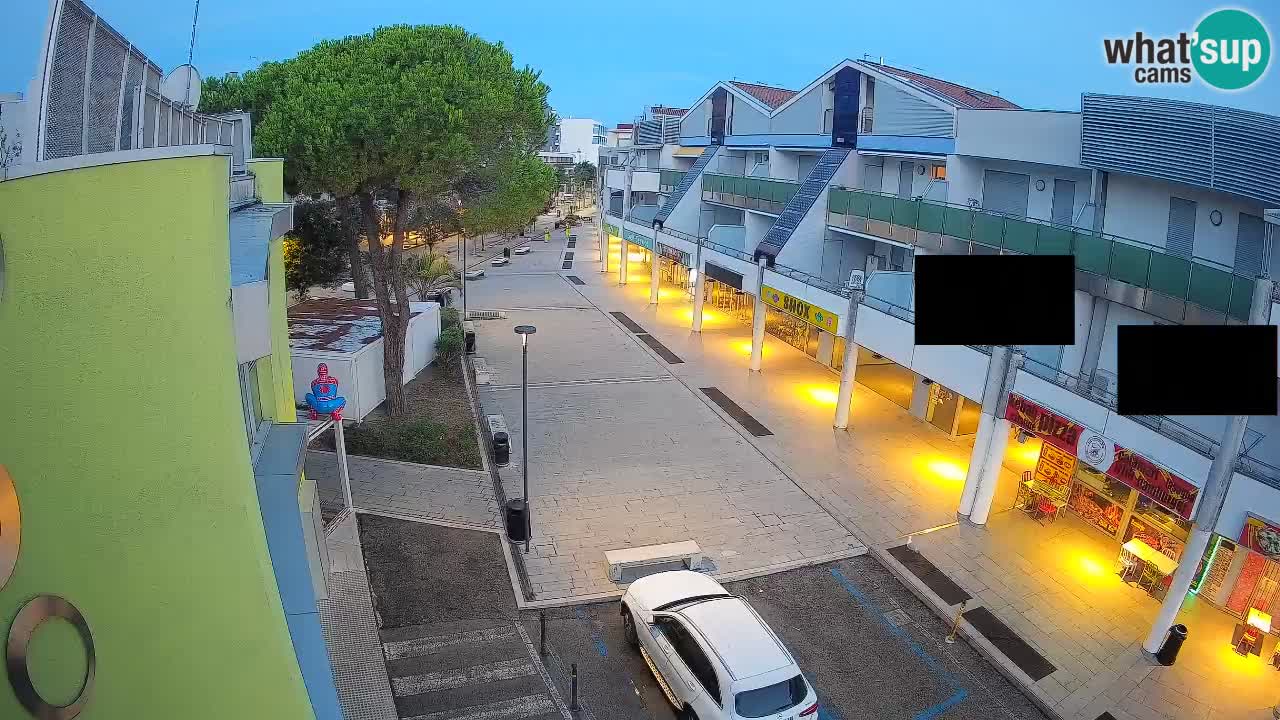 Webcam Bibione Einkaufsstraße – Liveblick