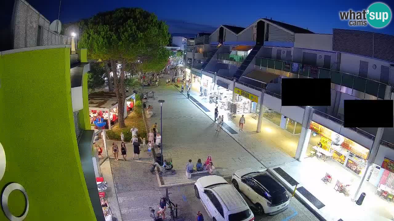 Webcam Via dello Shopping Bibione – Diretta Live