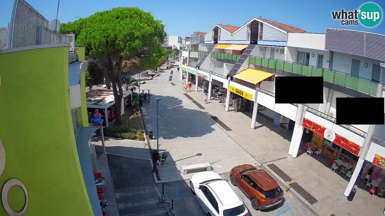 Webcam Via dello Shopping Bibione – Diretta Live