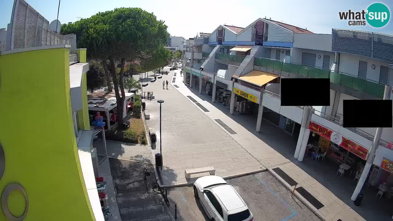 Webcam Via dello Shopping Bibione – Diretta Live