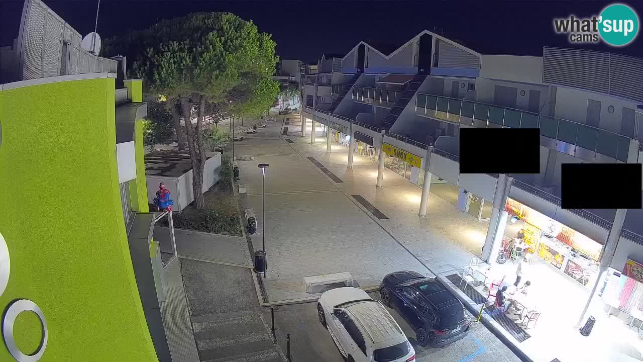 Webcam Rue Commerçante de Bibione – Vue en direct