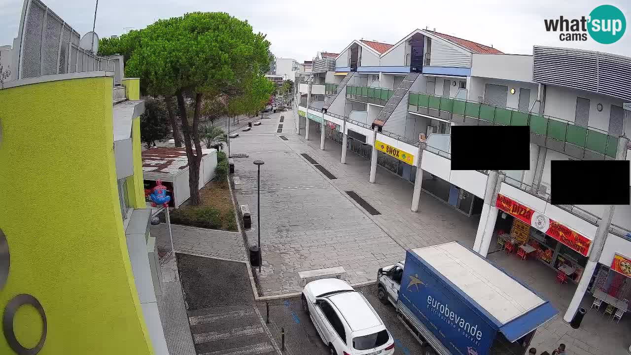 Webcam Bibione Einkaufsstraße – Liveblick