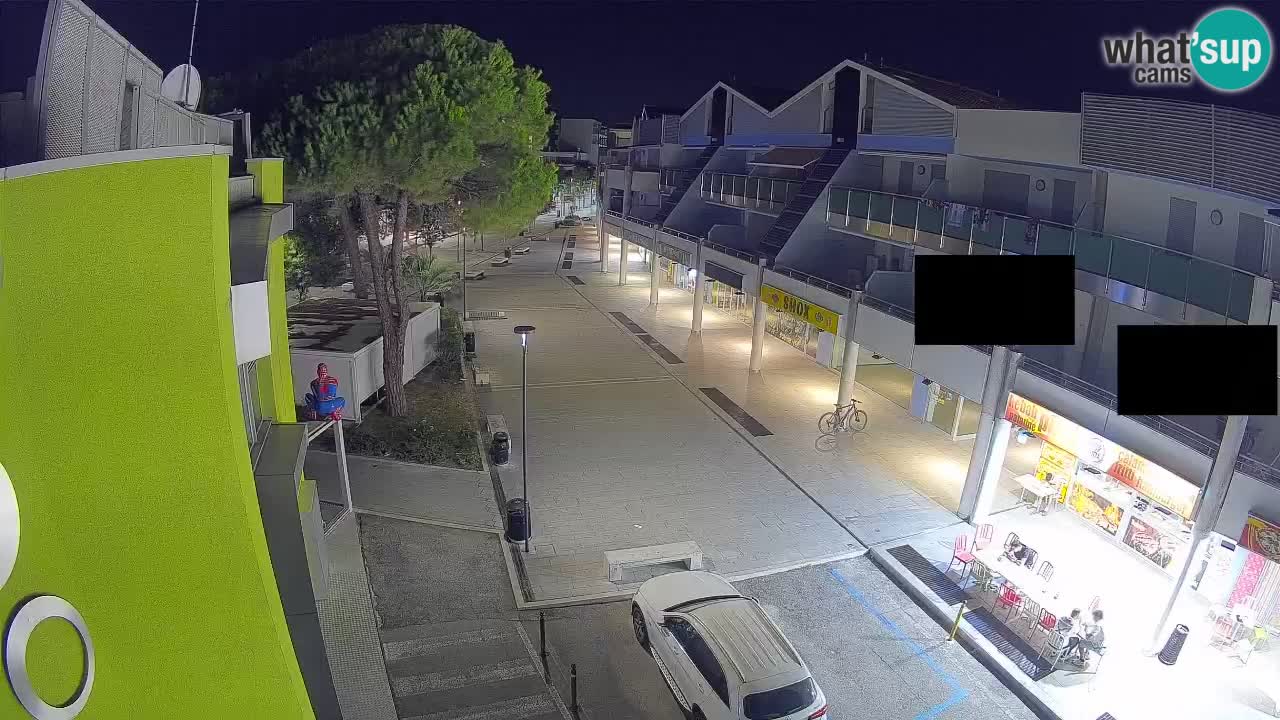 Webcam Calle Comercial de Bibione – En Directo