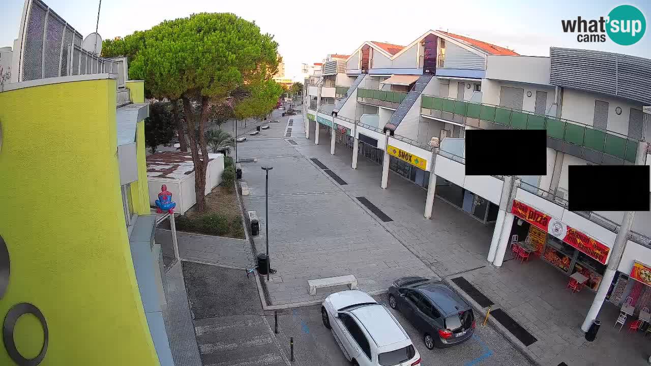 Webcam Calle Comercial de Bibione – En Directo