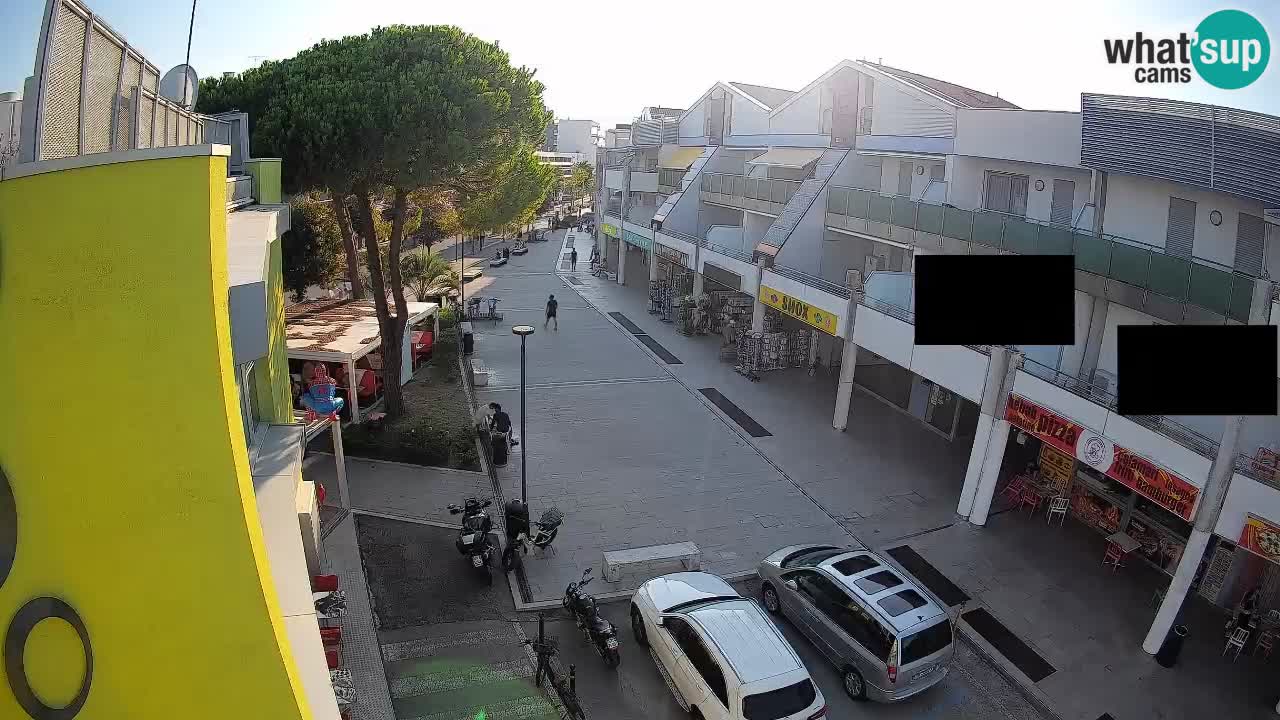 Webcam Calle Comercial de Bibione – En Directo