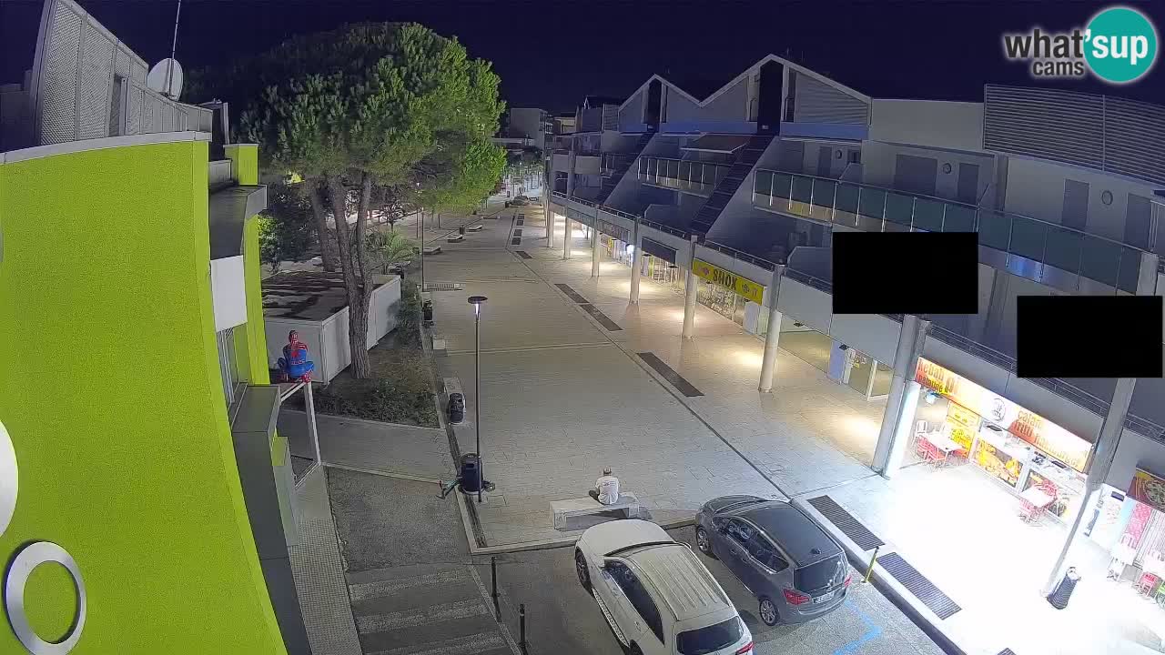Webcam Via dello Shopping Bibione – Diretta Live