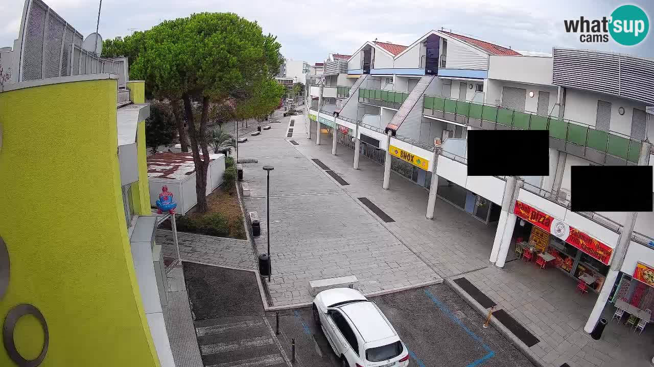 Webcam Rue Commerçante de Bibione – Vue en direct