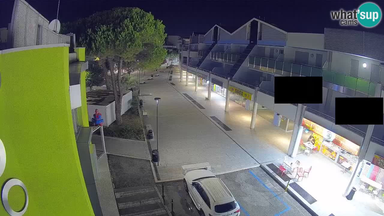 Webcam Rue Commerçante de Bibione – Vue en direct
