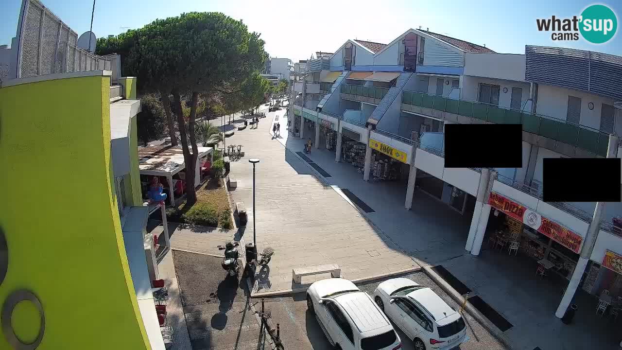 Webcam Via dello Shopping Bibione – Diretta Live