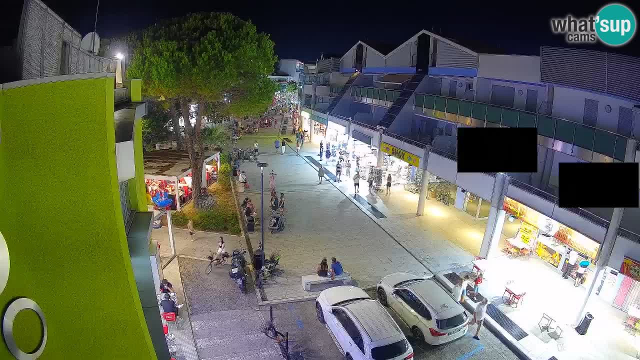 Webcam Via dello Shopping Bibione – Diretta Live