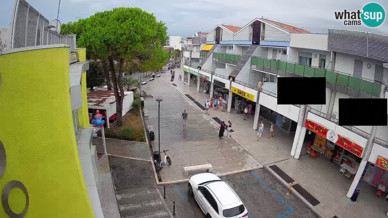 Webcam Bibione Einkaufsstraße – Liveblick