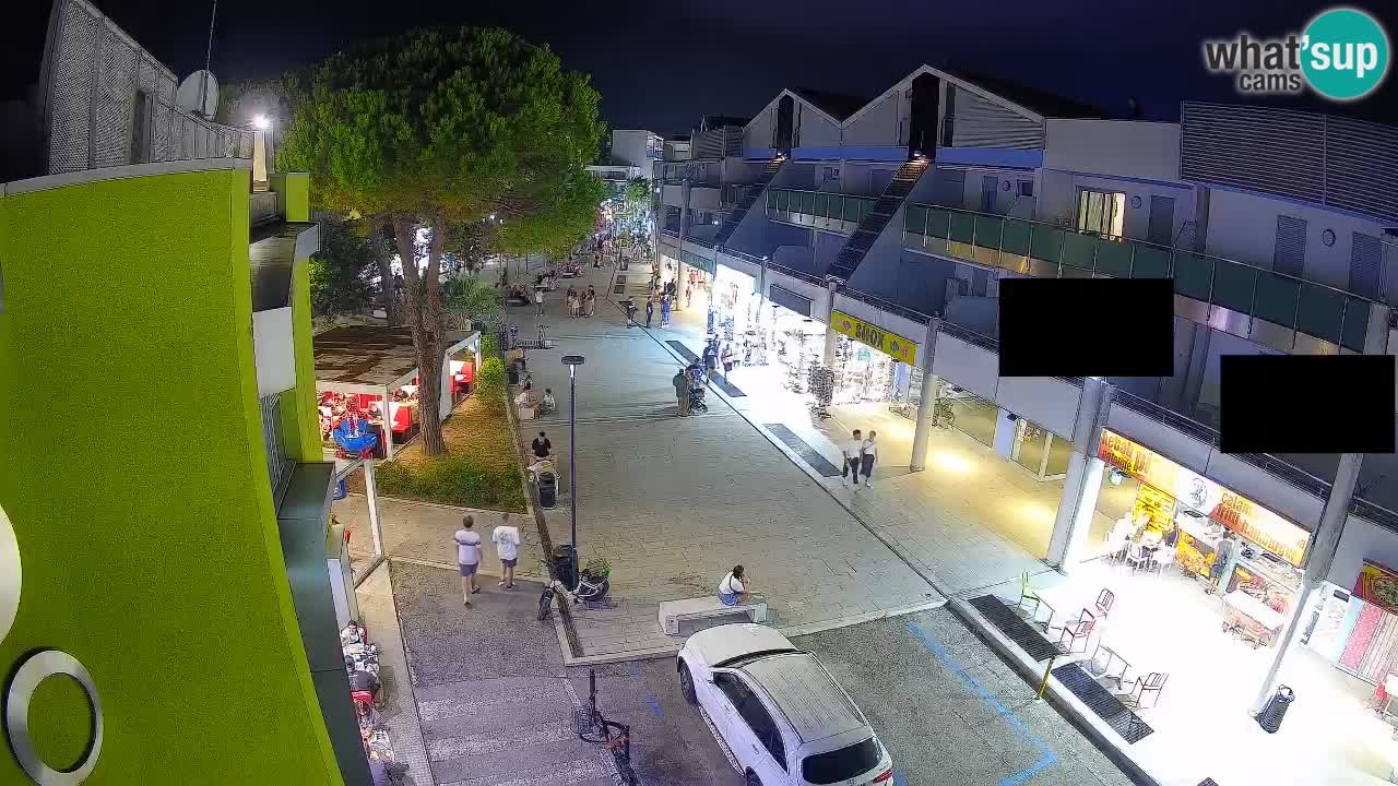 Webcam Bibione Einkaufsstraße – Liveblick
