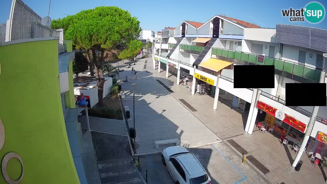 Webcam Via dello Shopping Bibione – Diretta Live