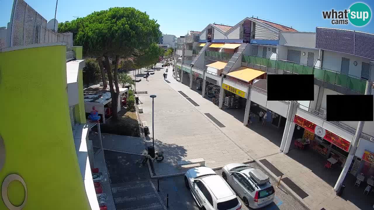 Webcam Bibione Einkaufsstraße – Liveblick