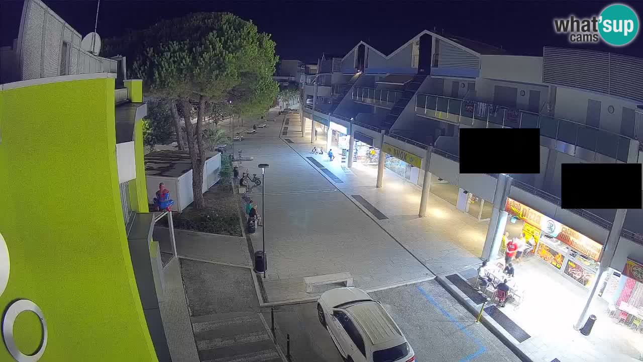 Webcam Bibione Einkaufsstraße – Liveblick