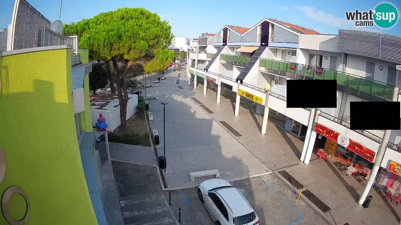 Webcam Via dello Shopping Bibione – Diretta Live
