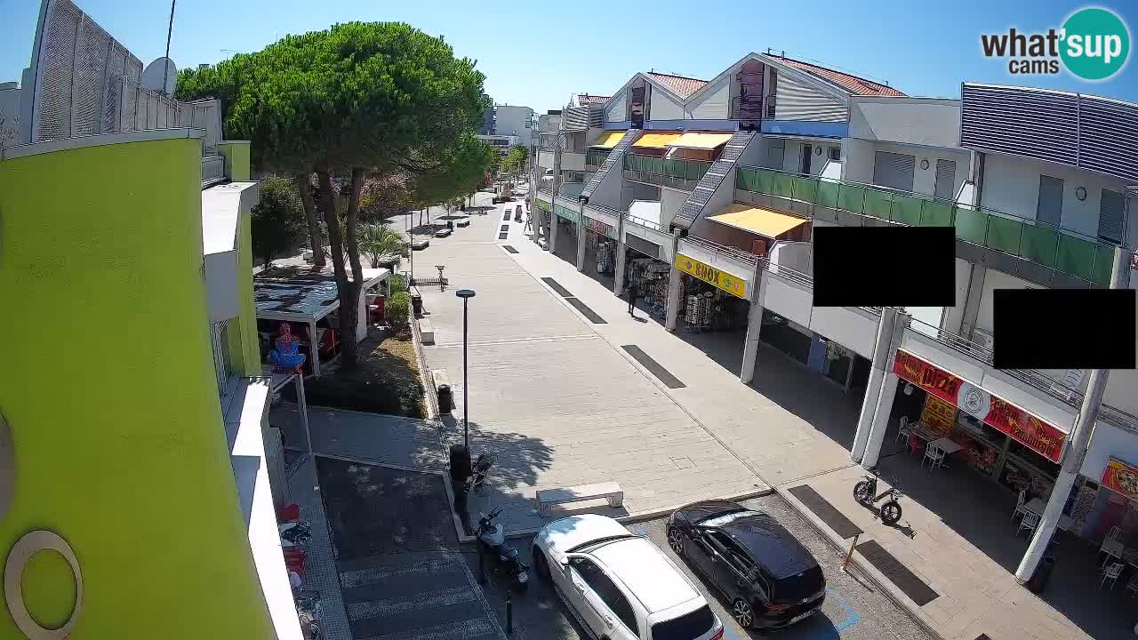 Webcam Via dello Shopping Bibione – Diretta Live