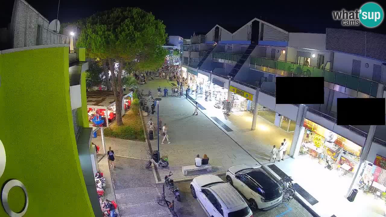 Webcam Via dello Shopping Bibione – Diretta Live