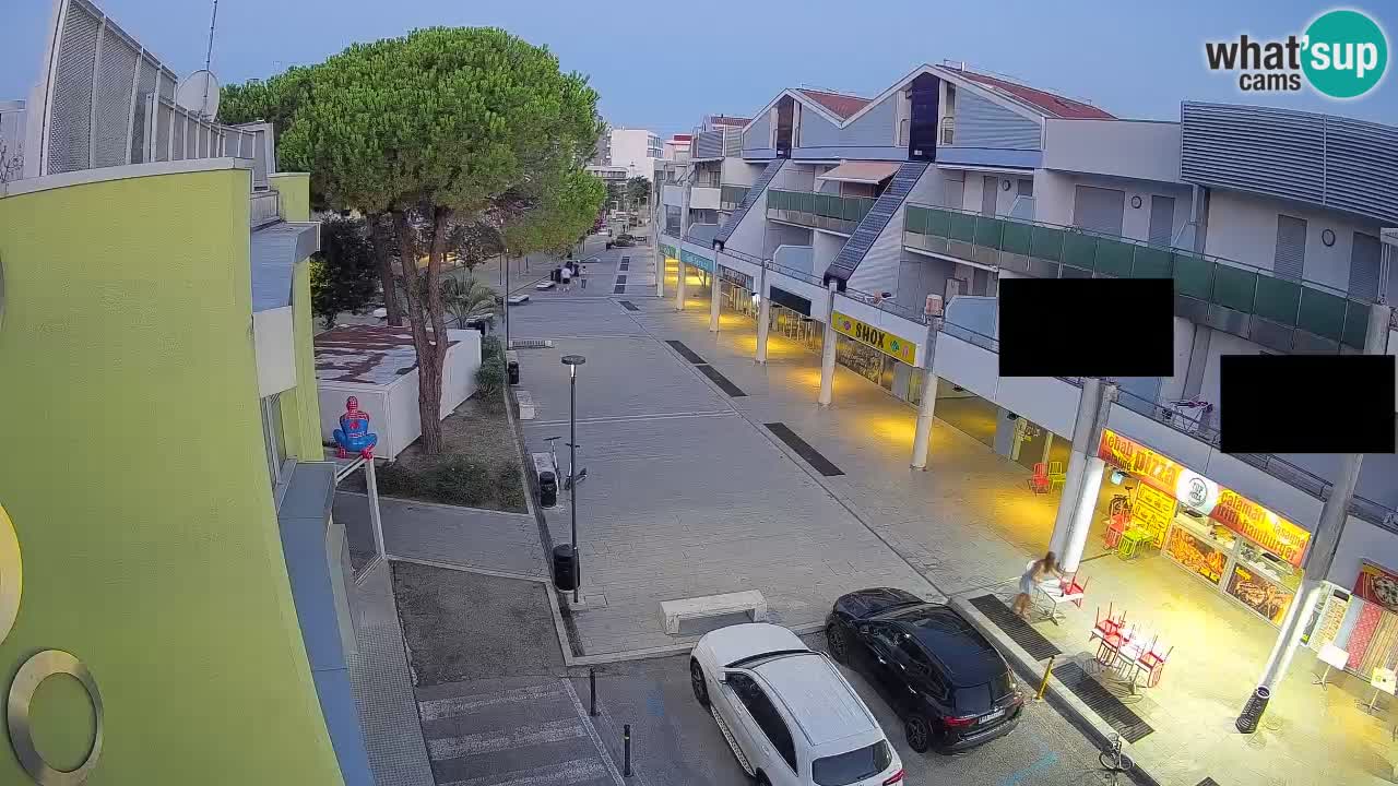Webcam Bibione Einkaufsstraße – Liveblick