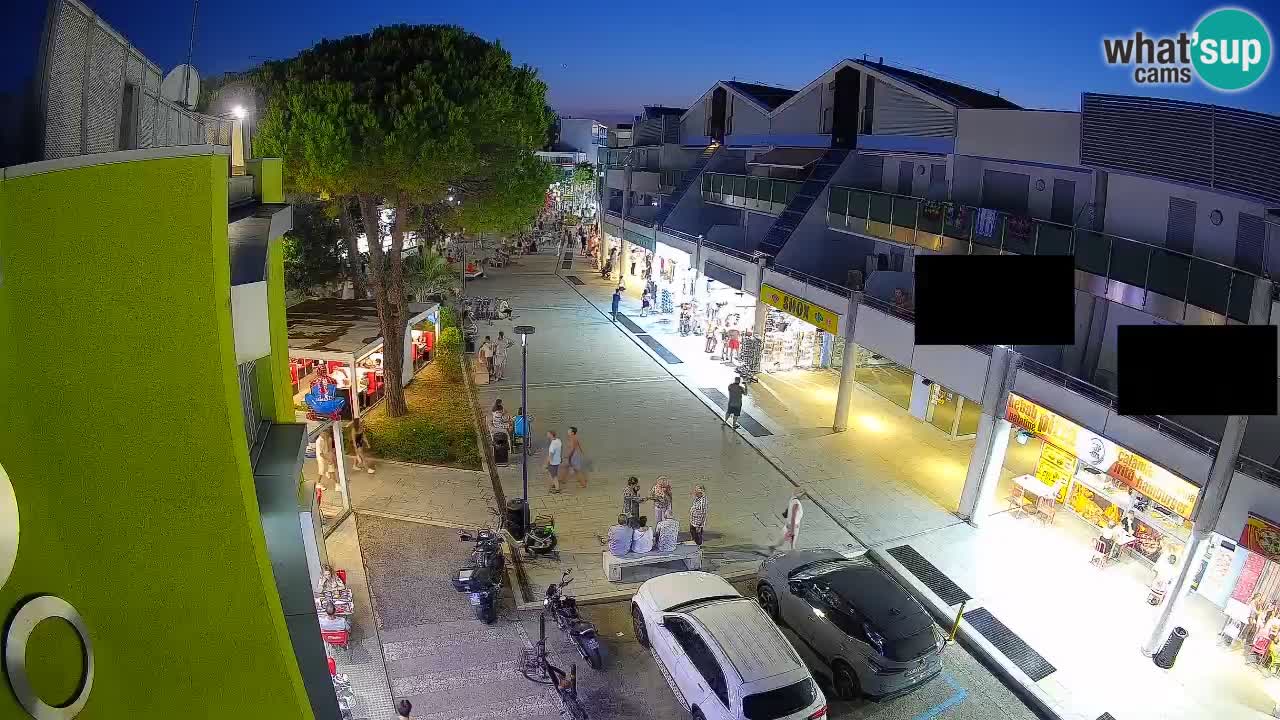 Webcam Bibione Einkaufsstraße – Liveblick