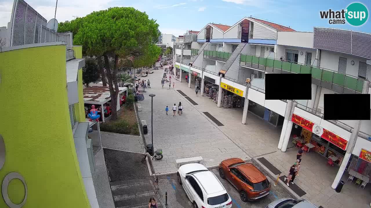 Webcam Via dello Shopping Bibione – Diretta Live