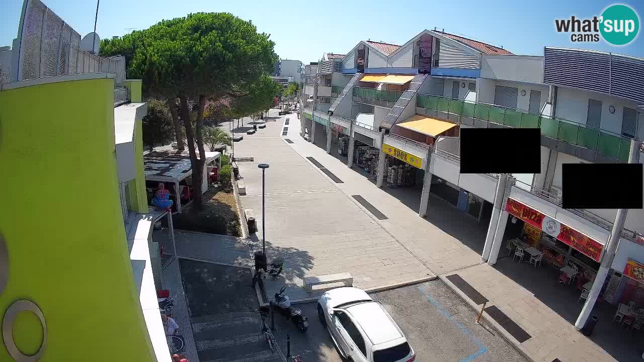 Webcam Via dello Shopping Bibione – Diretta Live