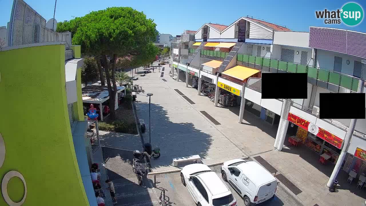Webcam Via dello Shopping Bibione – Diretta Live