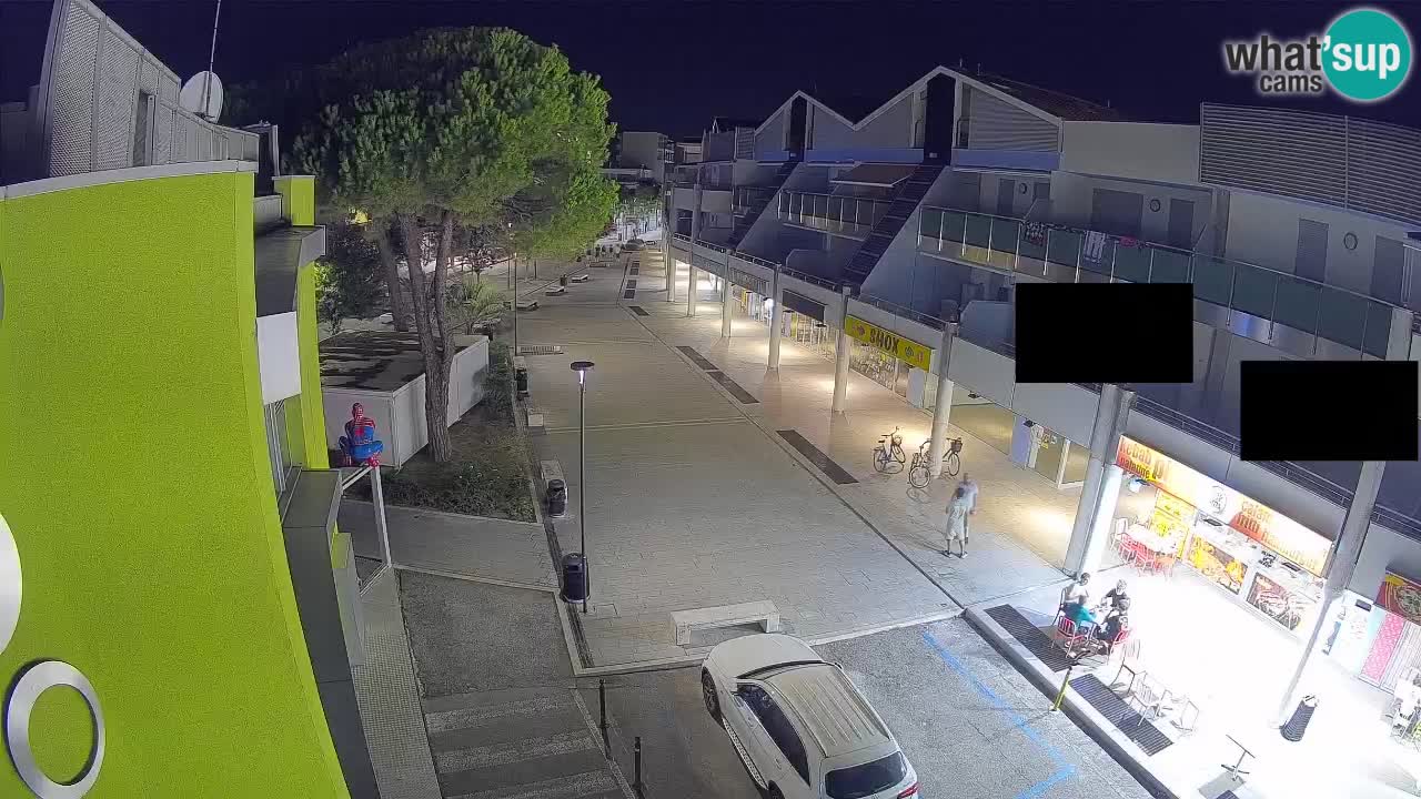 Webcam Via dello Shopping Bibione – Diretta Live