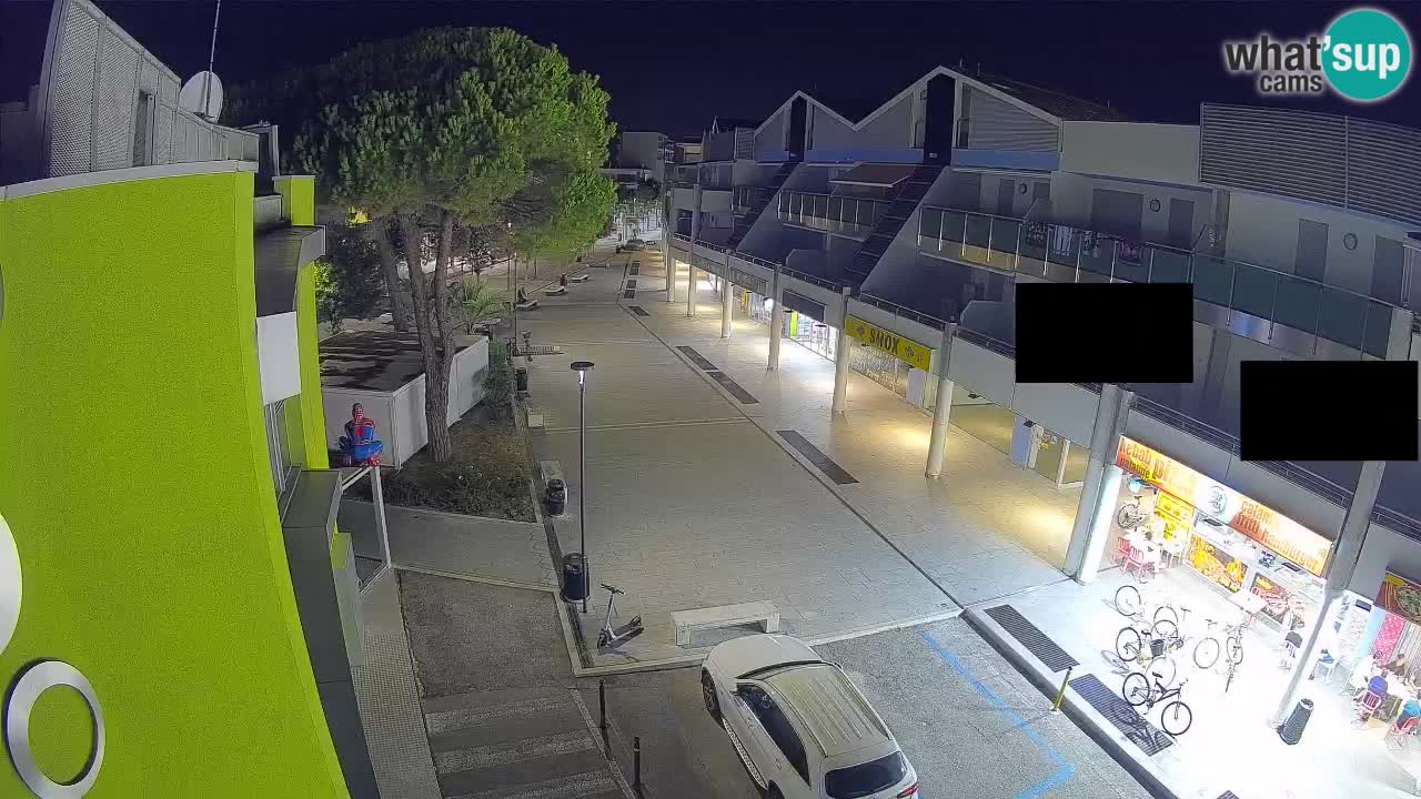 Webcam Bibione Einkaufsstraße – Liveblick