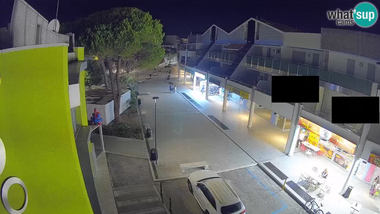 Webcam Bibione Einkaufsstraße – Liveblick