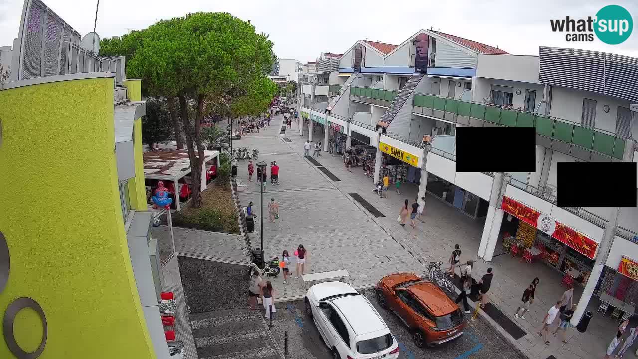 Webcam Via dello Shopping Bibione – Diretta Live