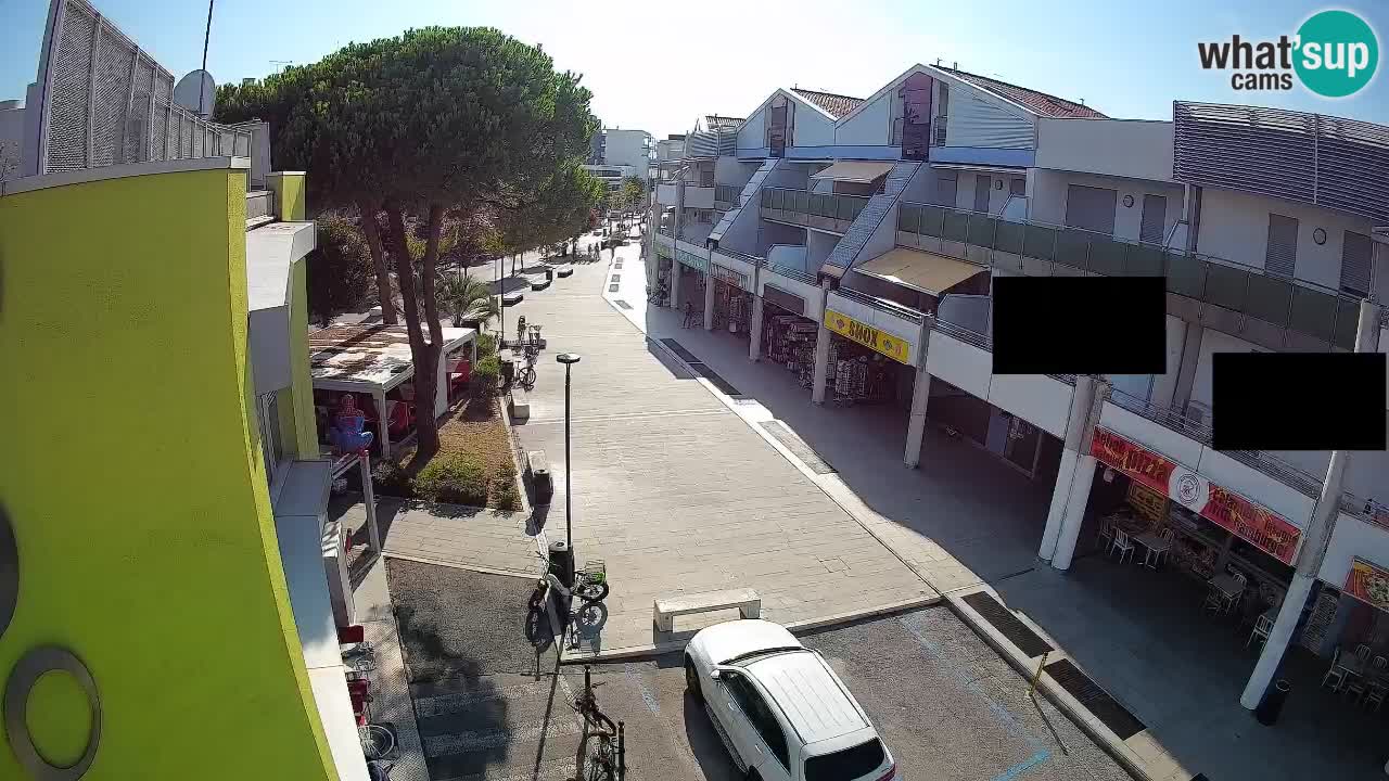 Webcam Via dello Shopping Bibione – Diretta Live
