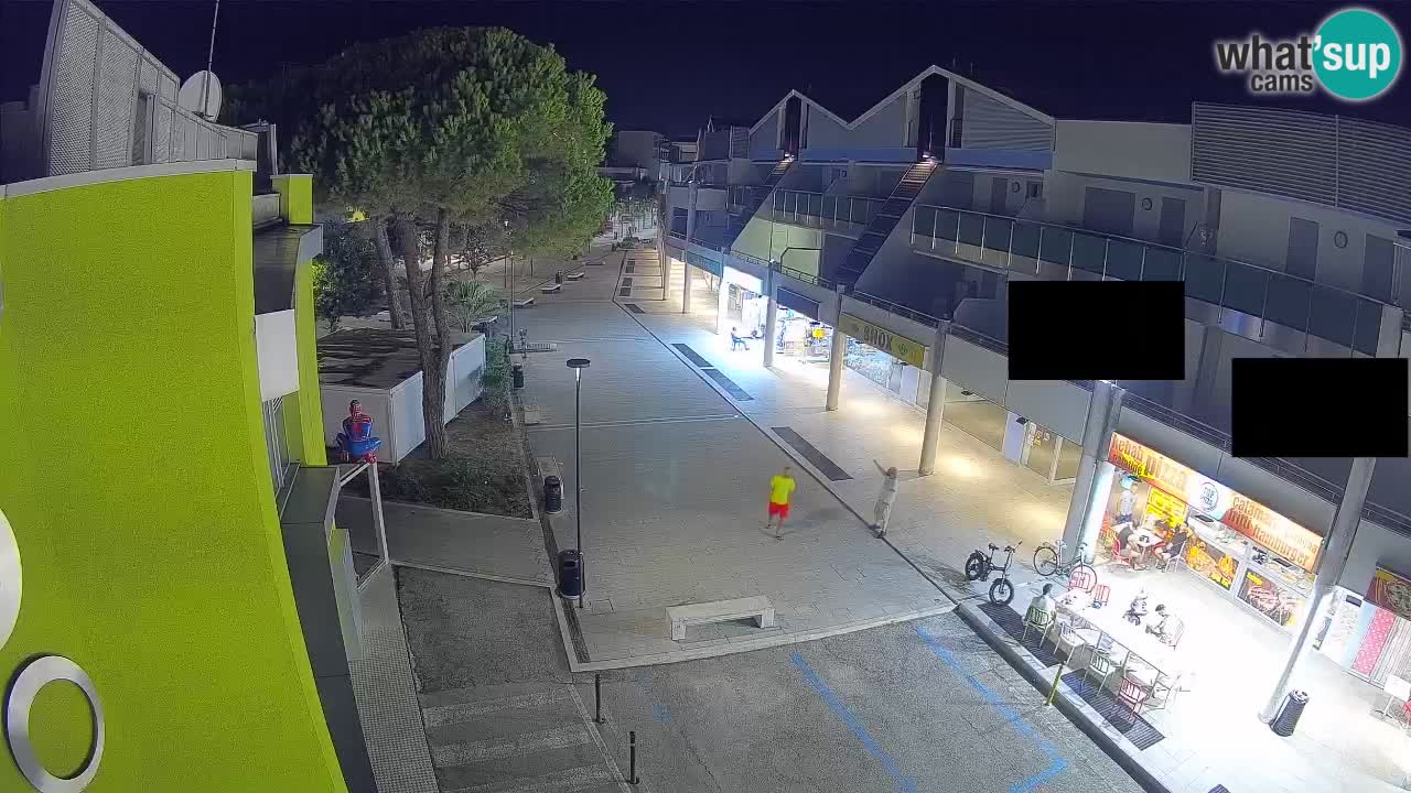 Webcam Via dello Shopping Bibione – Diretta Live