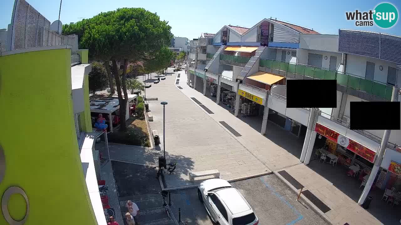 Webcam Bibione Einkaufsstraße – Liveblick