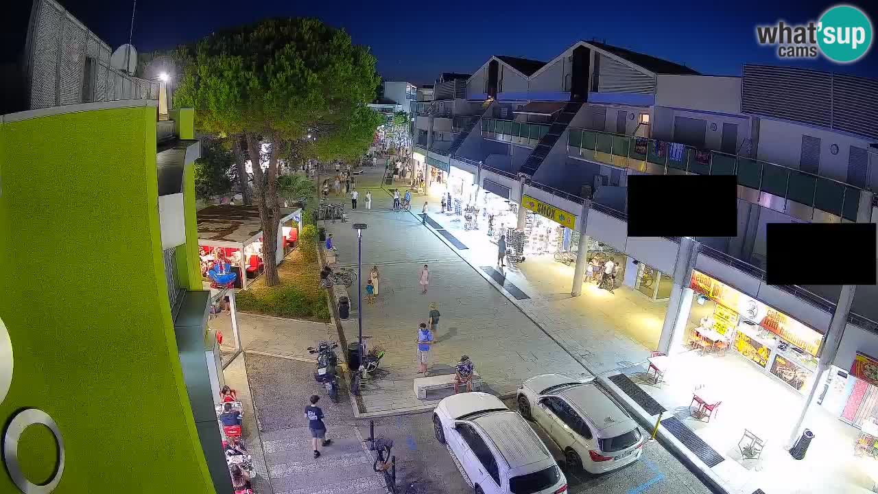 Webcam Calle Comercial de Bibione – En Directo