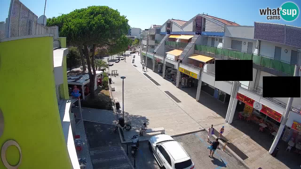 Webcam Calle Comercial de Bibione – En Directo