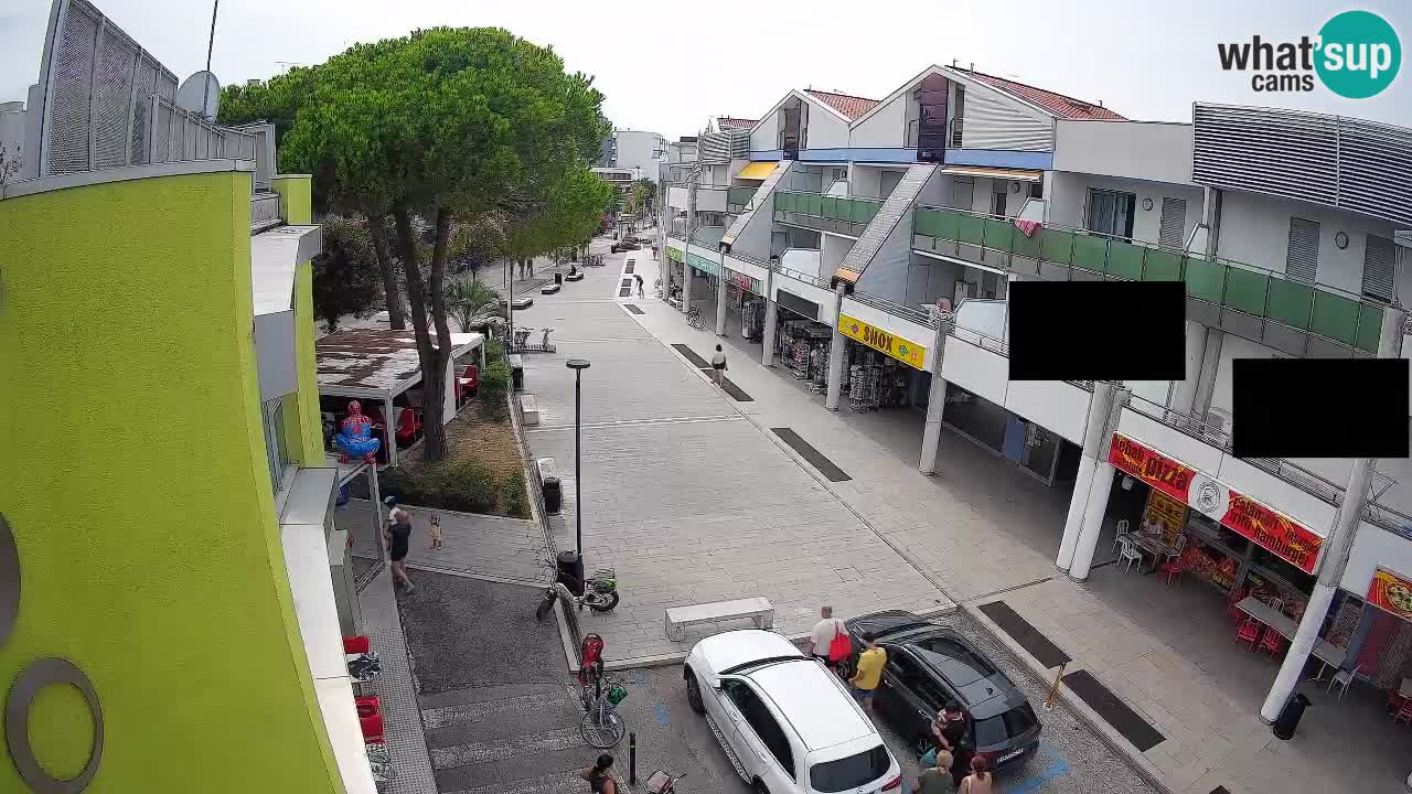 Webcam Via dello Shopping Bibione – Diretta Live