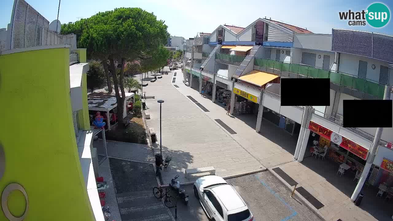 Webcam Via dello Shopping Bibione – Diretta Live