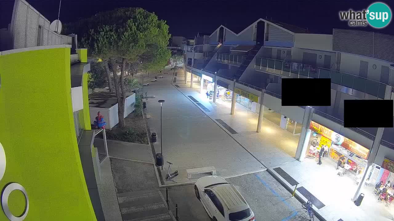 Webcam Bibione Einkaufsstraße – Liveblick