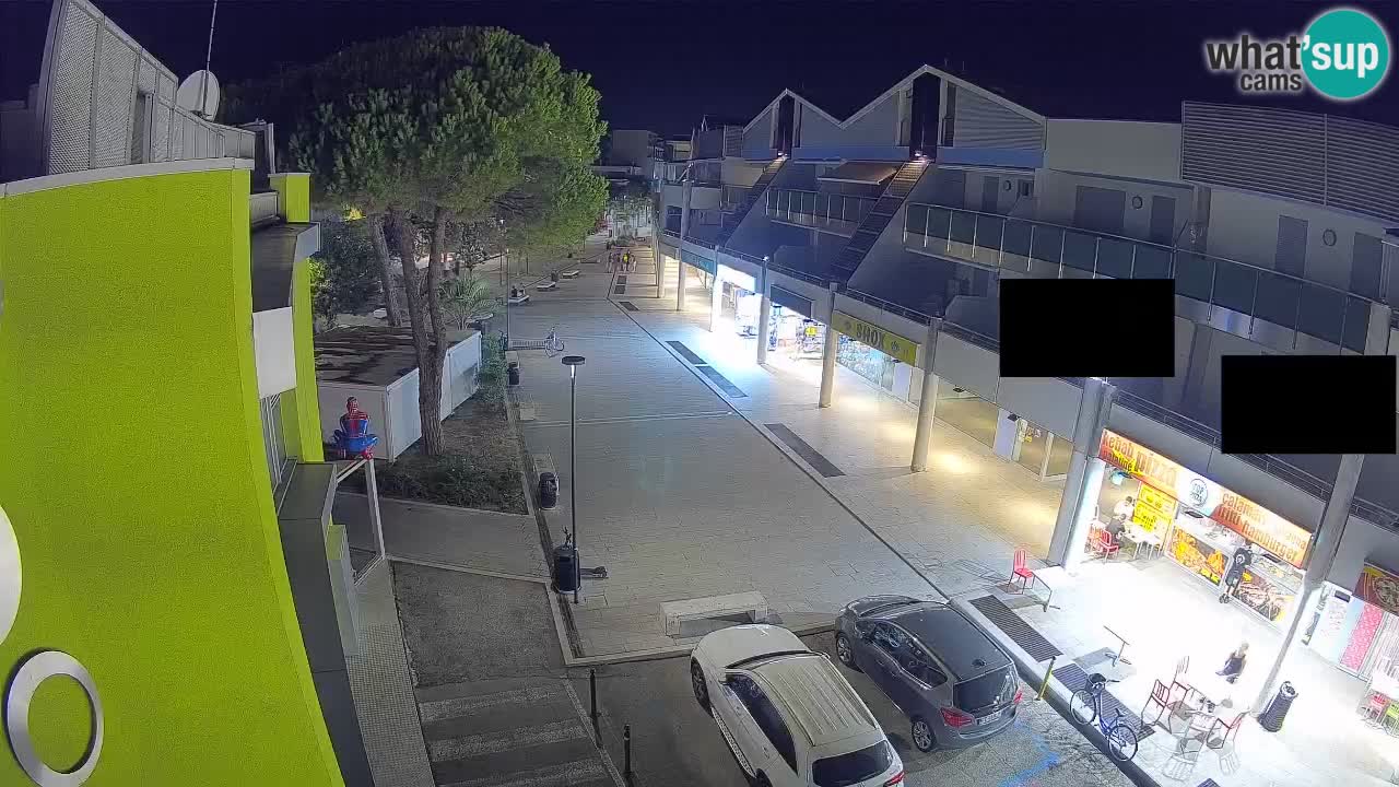Webcam Bibione Einkaufsstraße – Liveblick