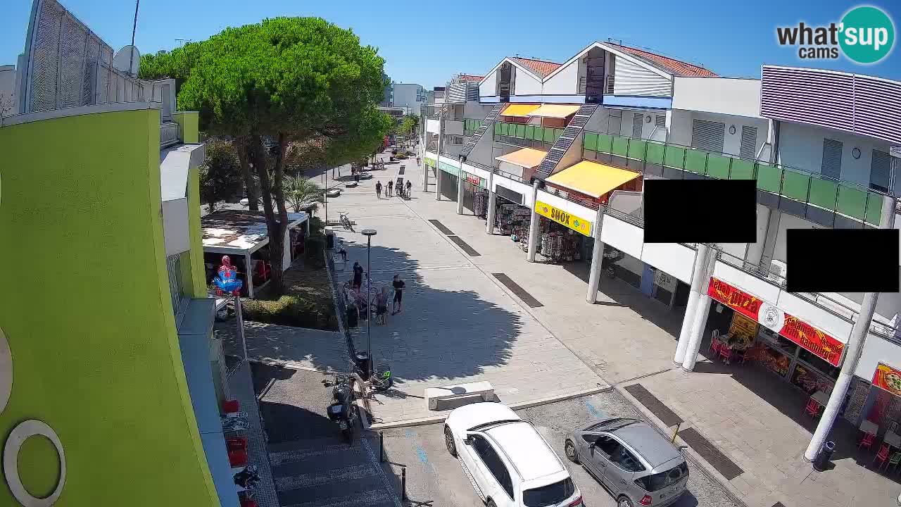 Webcam Bibione Einkaufsstraße – Liveblick