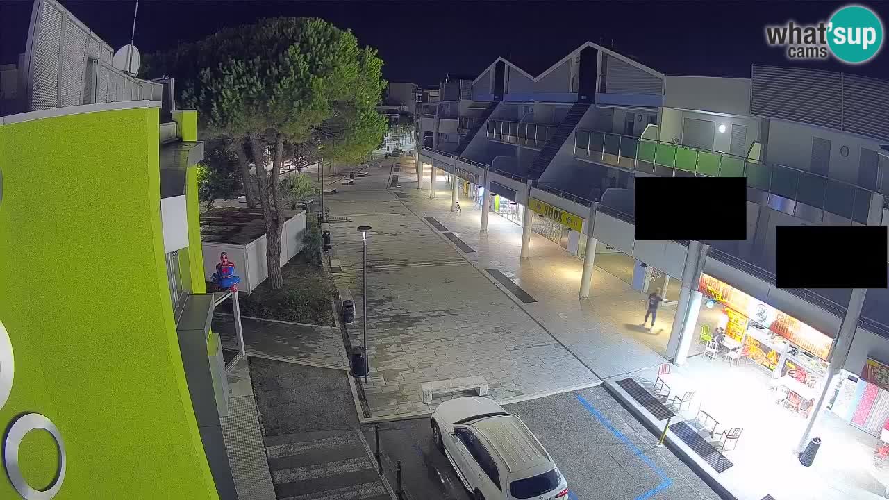 Webcam Bibione Einkaufsstraße – Liveblick