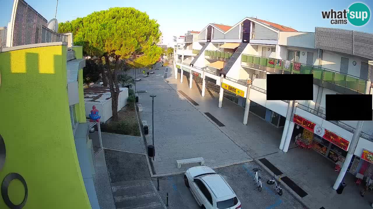 Webcam Calle Comercial de Bibione – En Directo