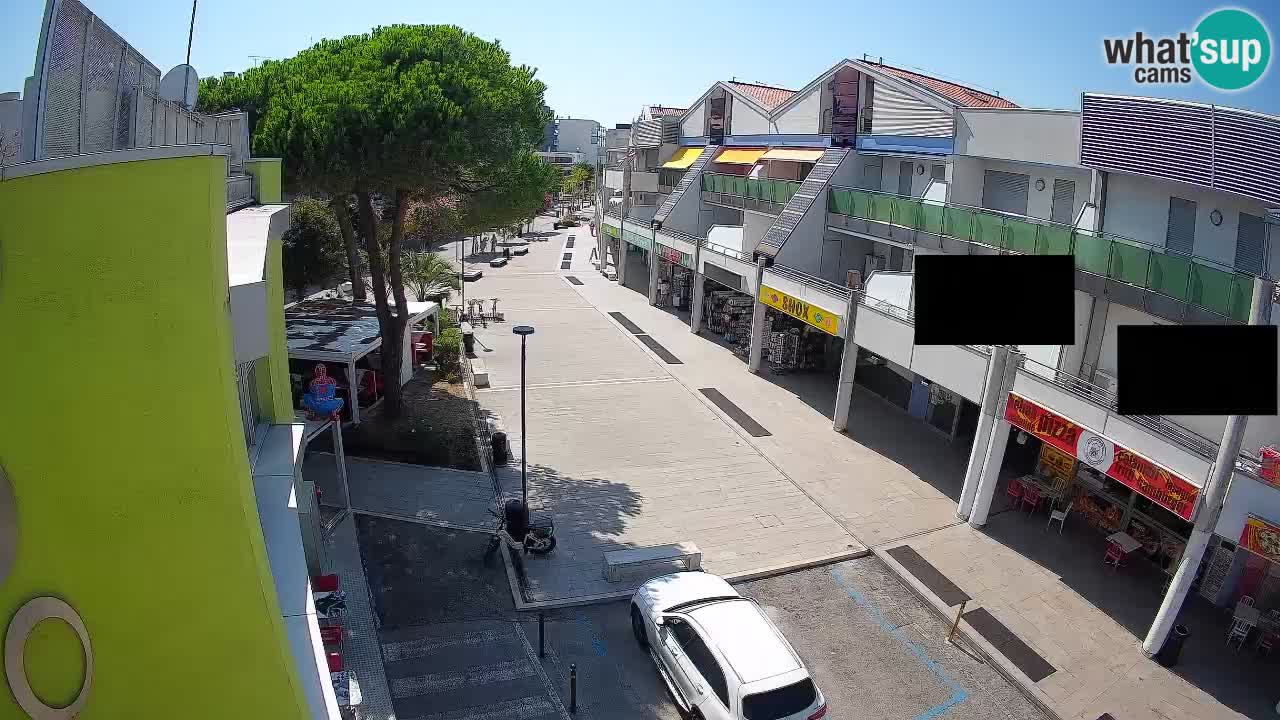 Webcam Bibione Einkaufsstraße – Liveblick