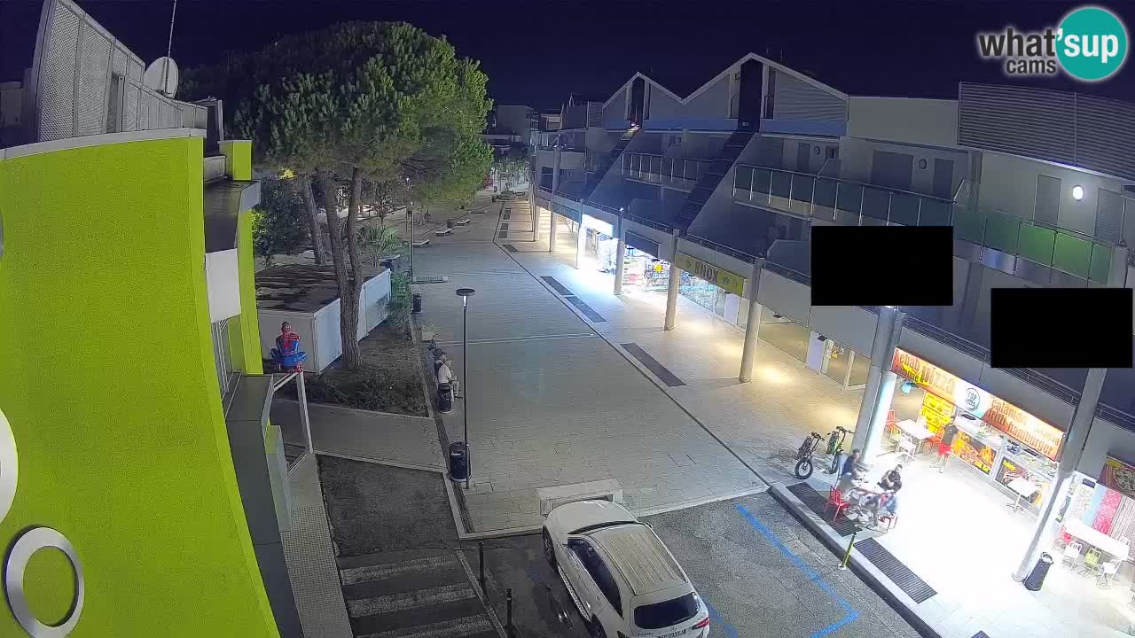 Webcam Via dello Shopping Bibione – Diretta Live