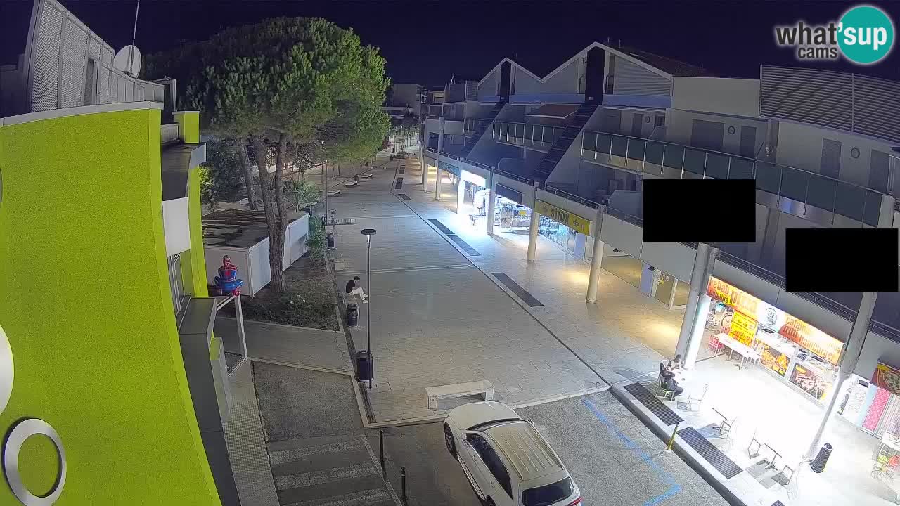 Webcam Bibione Einkaufsstraße – Liveblick