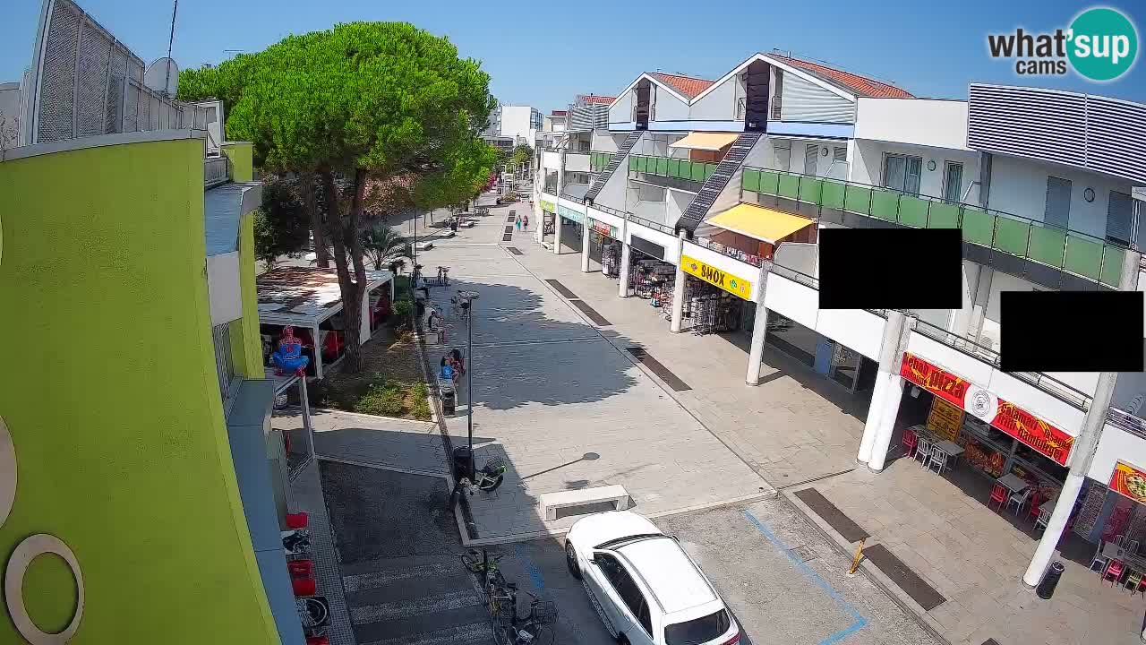 Webcam Via dello Shopping Bibione – Diretta Live